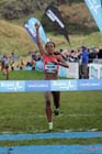 Genzebe Dibaba wins the Internation Womens 3k BUPA Great Edinburgh Cross country.